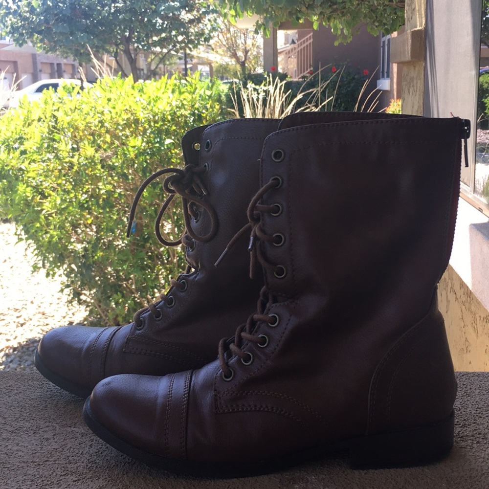 Brown boots
